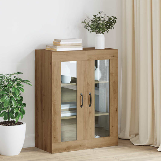 vidaXL Storage Cabinet Wall-mounted Artisan Oak 69.5 x 34 x 90 cm