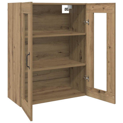 vidaXL Storage Cabinet Wall-mounted Artisan Oak 69.5 x 34 x 90 cm
