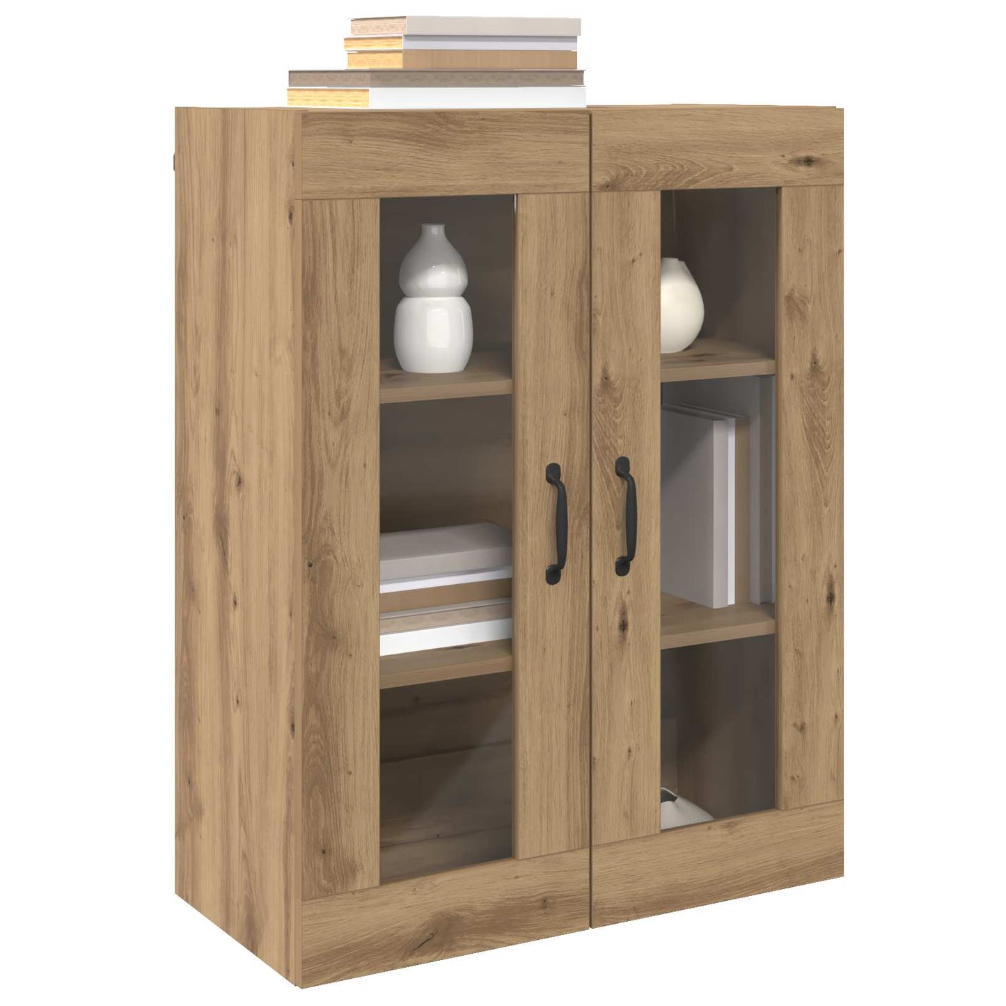 vidaXL Storage Cabinet Wall-mounted Artisan Oak 69.5 x 34 x 90 cm