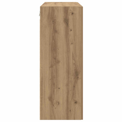 vidaXL Storage Cabinet Wall-mounted Artisan Oak 69.5 x 34 x 90 cm
