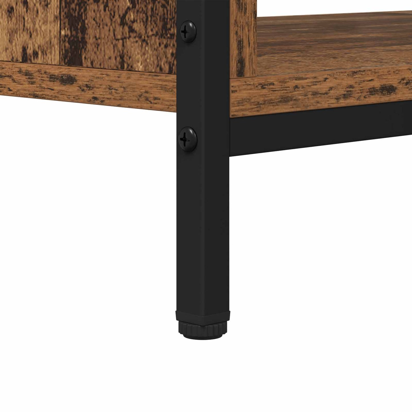 vidaXL TV Cabinet Old Wood 100 x 40 x 45 cm Engineered Wood