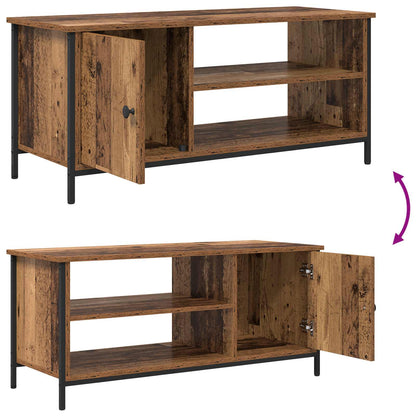 vidaXL TV Cabinet Old Wood 100 x 40 x 45 cm Engineered Wood