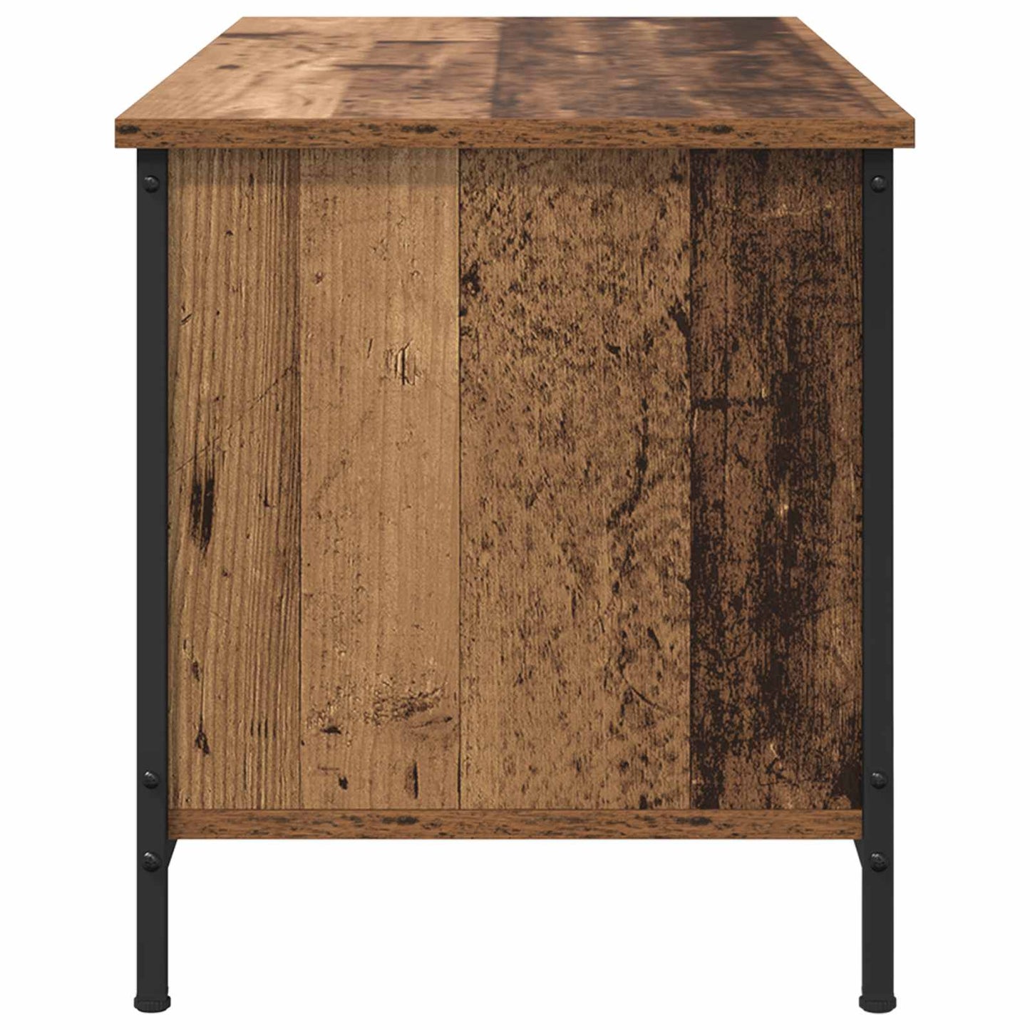 vidaXL TV Cabinet Old Wood 100 x 40 x 45 cm Engineered Wood