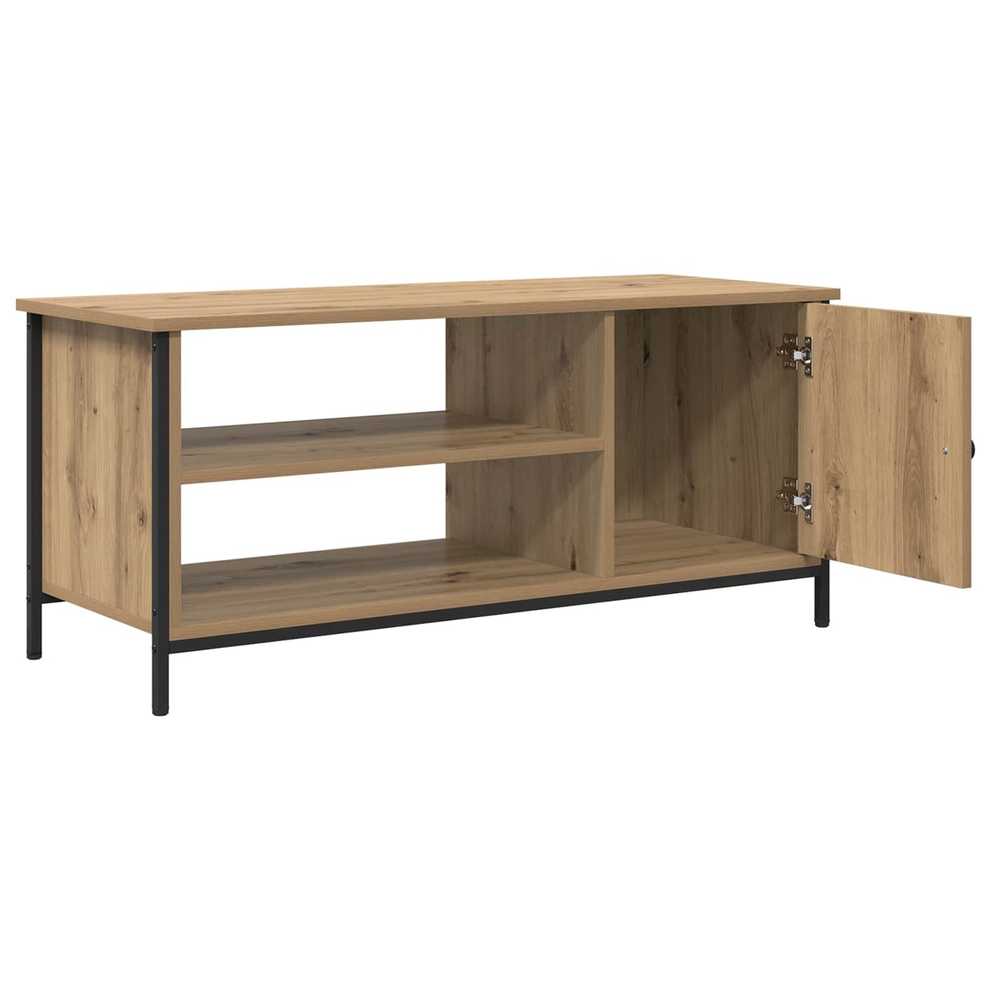 vidaXL TV Cabinet 100 x 40 x 45 cm Artisan Oak Engineered Wood