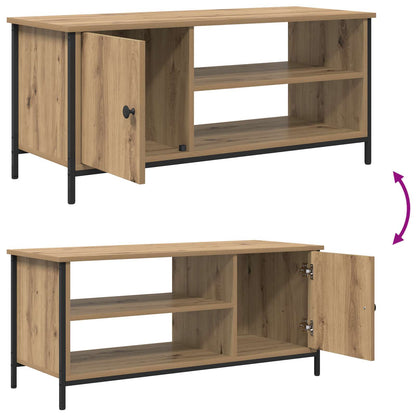 vidaXL TV Cabinet 100 x 40 x 45 cm Artisan Oak Engineered Wood
