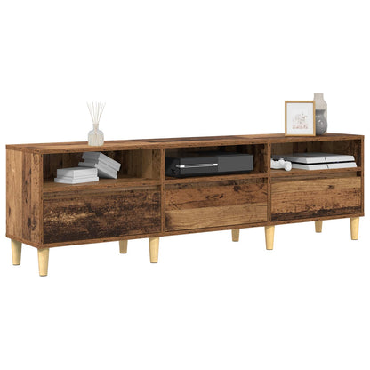 vidaXL TV Cabinet Old Wood 150 x 30 x 45 cm Engineered Wood