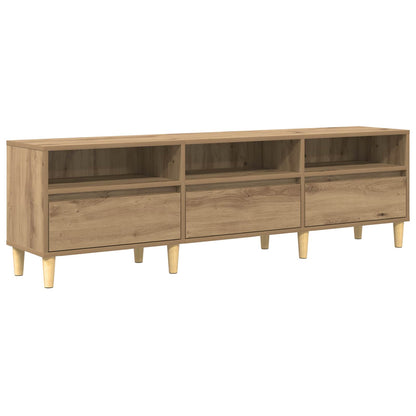 vidaXL TV Cabinet 150 x 30 x 45 cm Artisan Oak Engineered Wood