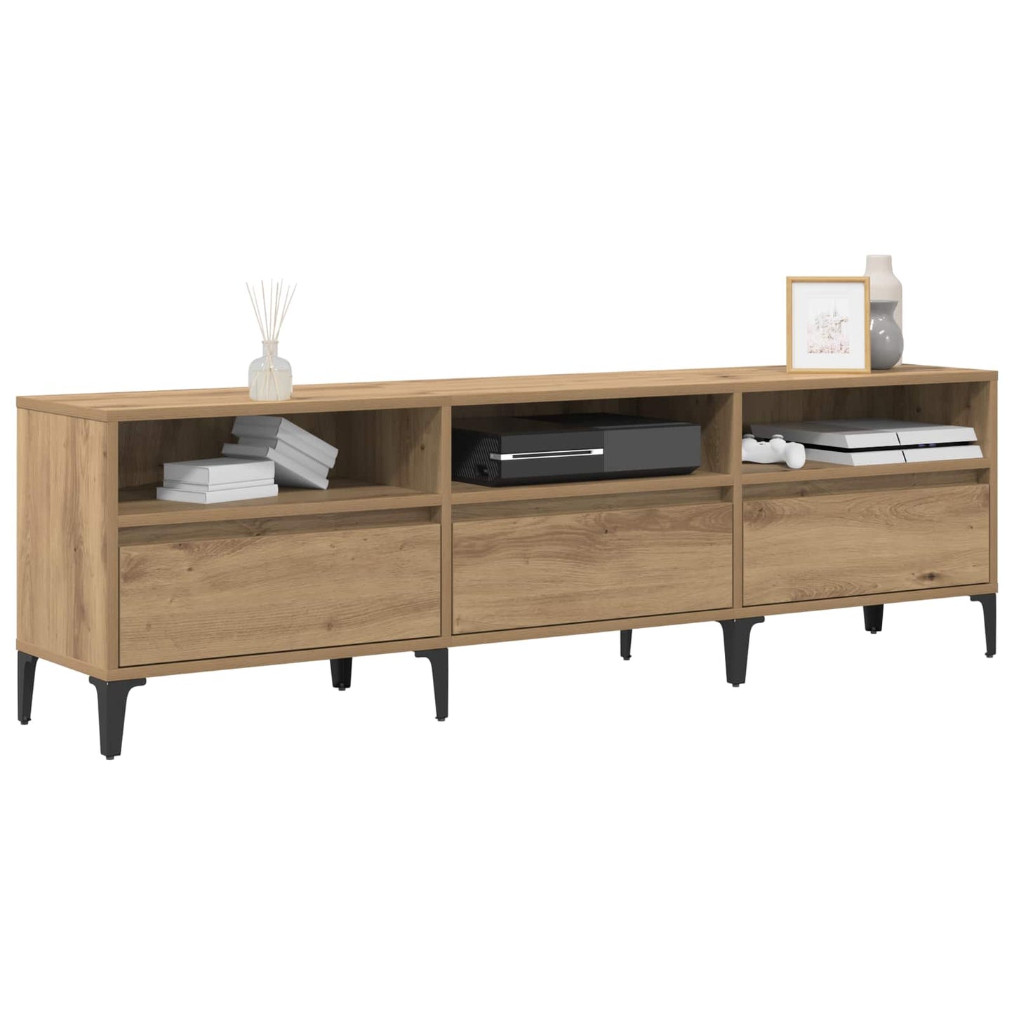 vidaXL TV Cabinet 150 x 30 x 45 cm Artisan Oak