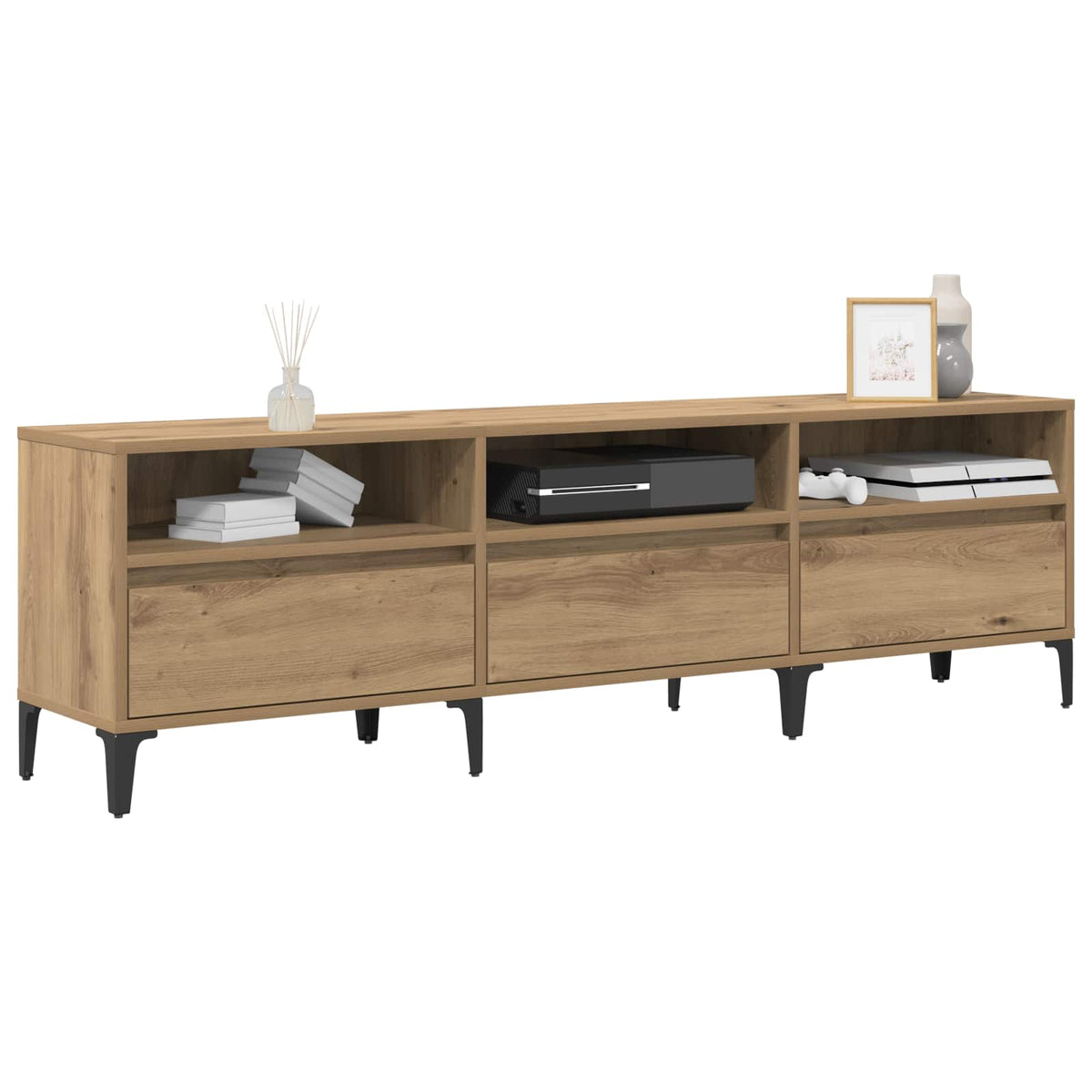 vidaXL TV Cabinet 150 x 30 x 45 cm Artisan Oak