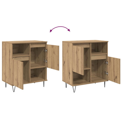 vidaXL Sideboard Artisan Oak 60 x 35 x 70 cm