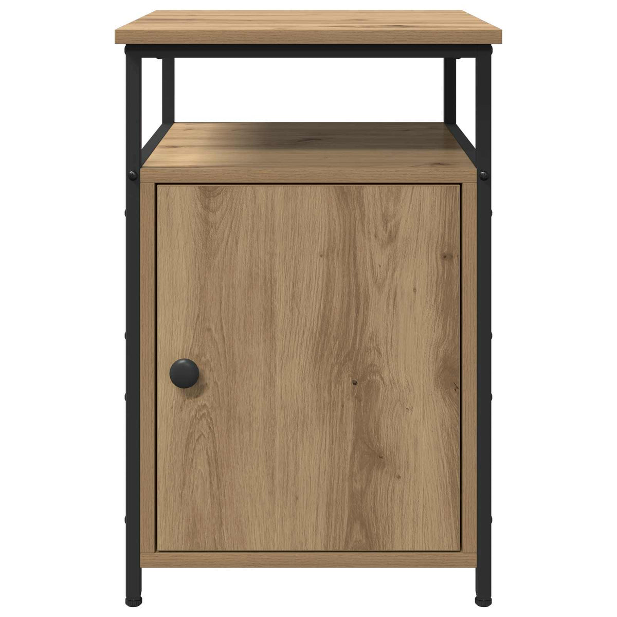 vidaXL Bedside Cabinet 2 pcs Artisan oak Engineered Wood