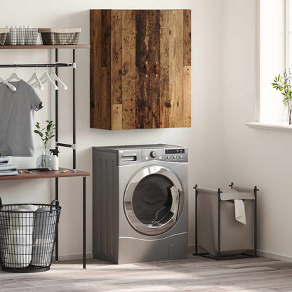 vidaXL Wall Cabinet Old Wood 69.5 x 34 x 90 cm Engineered Wood