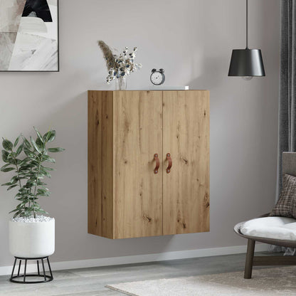 vidaXL Wall Cabinet Artisan Oak 69.5 x 34 x 90 cm Engineered Wood