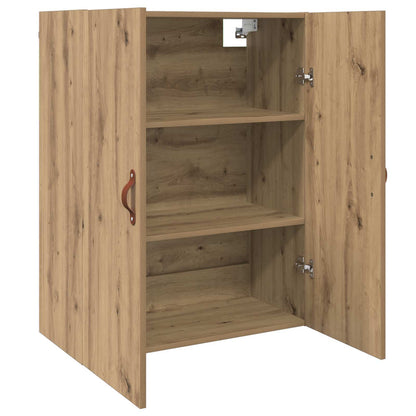 vidaXL Wall Cabinet Artisan Oak 69.5 x 34 x 90 cm Engineered Wood