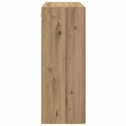 vidaXL Wall Cabinet Artisan Oak 69.5 x 34 x 90 cm Engineered Wood