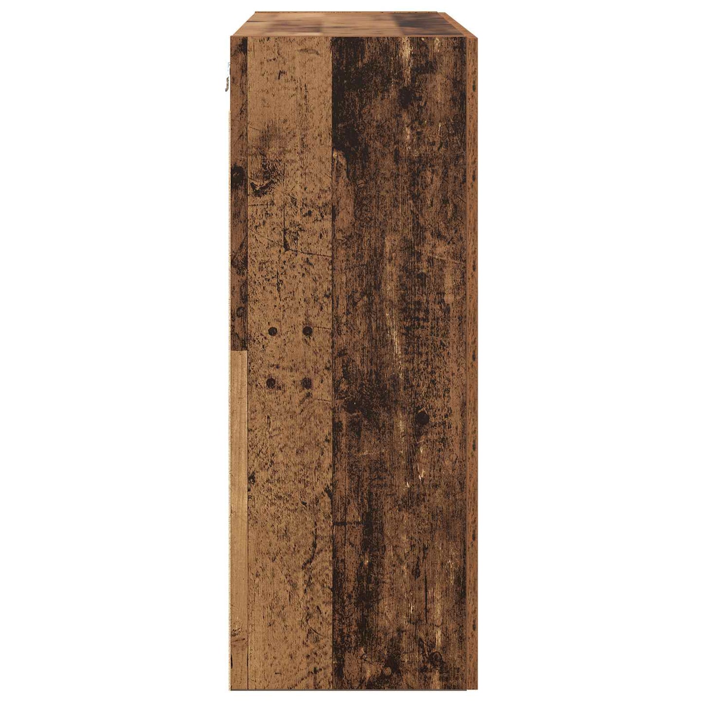 vidaXL Wall Cabinet Old Wood 69.5 x 34 x 90 cm Engineered Wood