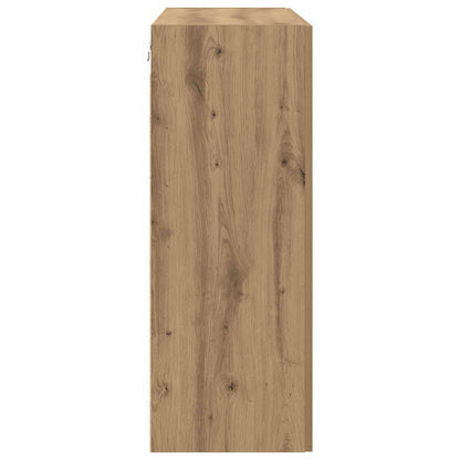 vidaXL Wall Cabinet Artisan Oak 69.5 x 34 x 90 cm Engineered Wood