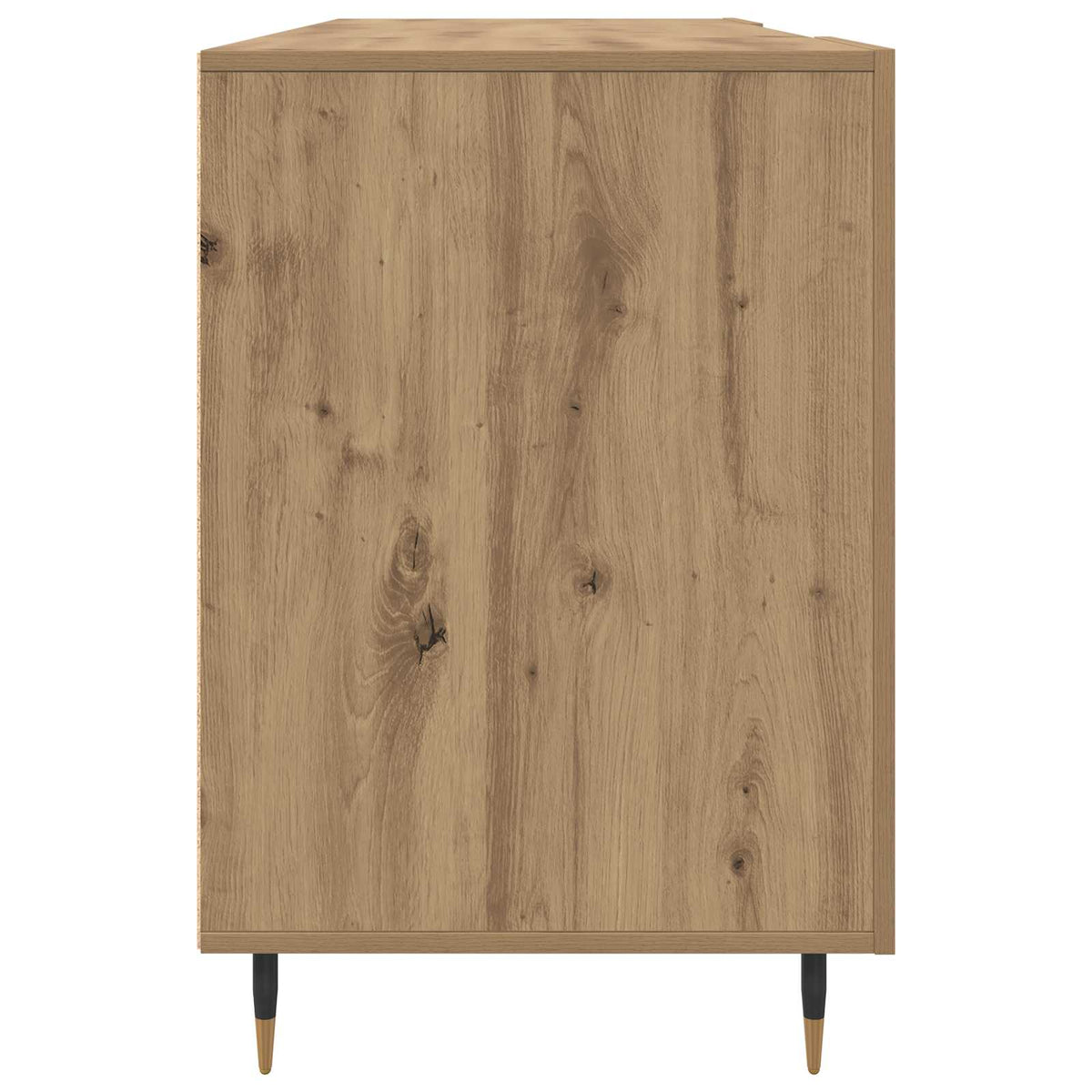 vidaXL Desk Artisan oak Engineered wood 140 x 50 x 75 cm