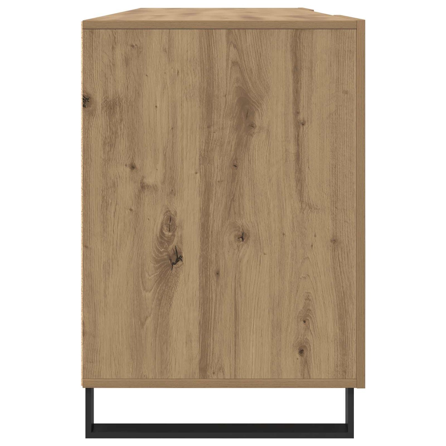 vidaXL Desk Artisan oak Engineered wood 140 x 50 x 75 cm