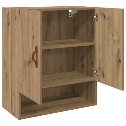vidaXL Wall Cabinet 60 x 31 x 70 cm Engineered wood Artisan oak