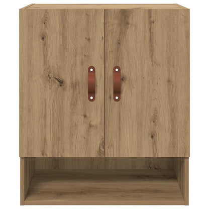 vidaXL Wall Cabinet 60 x 31 x 70 cm Engineered wood Artisan oak