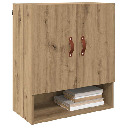 vidaXL Wall Cabinet 60 x 31 x 70 cm Engineered wood Artisan oak