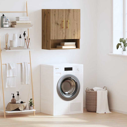 vidaXL Wall Cabinet 60 x 31 x 70 cm Engineered wood Artisan oak