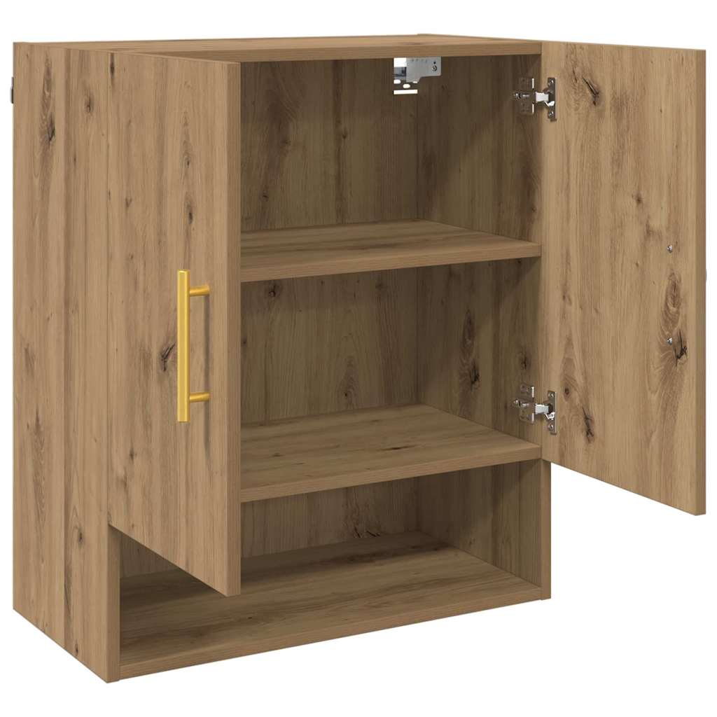 vidaXL Wall Cabinet 60 x 31 x 70 cm Engineered wood Artisan oak