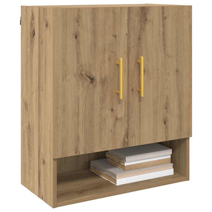 vidaXL Wall Cabinet 60 x 31 x 70 cm Engineered wood Artisan oak