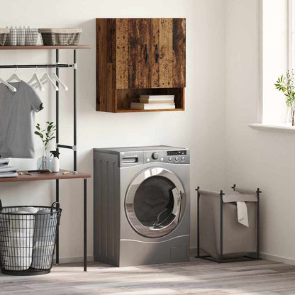 vidaXL Wall-Mounted Cabinet Old Wood 60 x 31 x 70 cm Engineered Wood