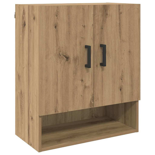 vidaXL Wall Cabinet 60 x 31 x 70 cm Engineered wood Artisan oak