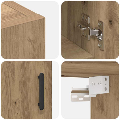 vidaXL Wall-Mounted Cabinet 60 x 31 x 70 cm Engineered Wood