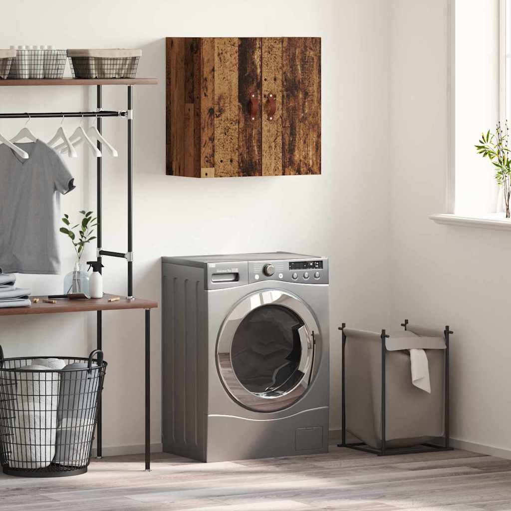 vidaXL Wall Cabinet Old wood 60 x 31 x 60 cm Engineered wood