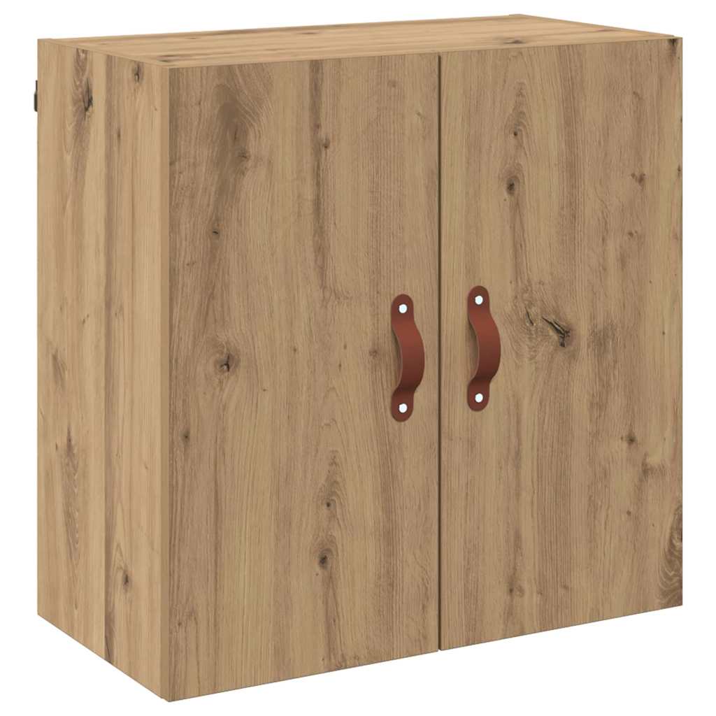 vidaXL Wall Cabinet 60 x 31 x 60 cm Engineered wood Artisan oak