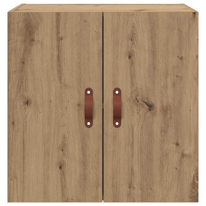 vidaXL Wall Cabinet 60 x 31 x 60 cm Engineered wood Artisan oak
