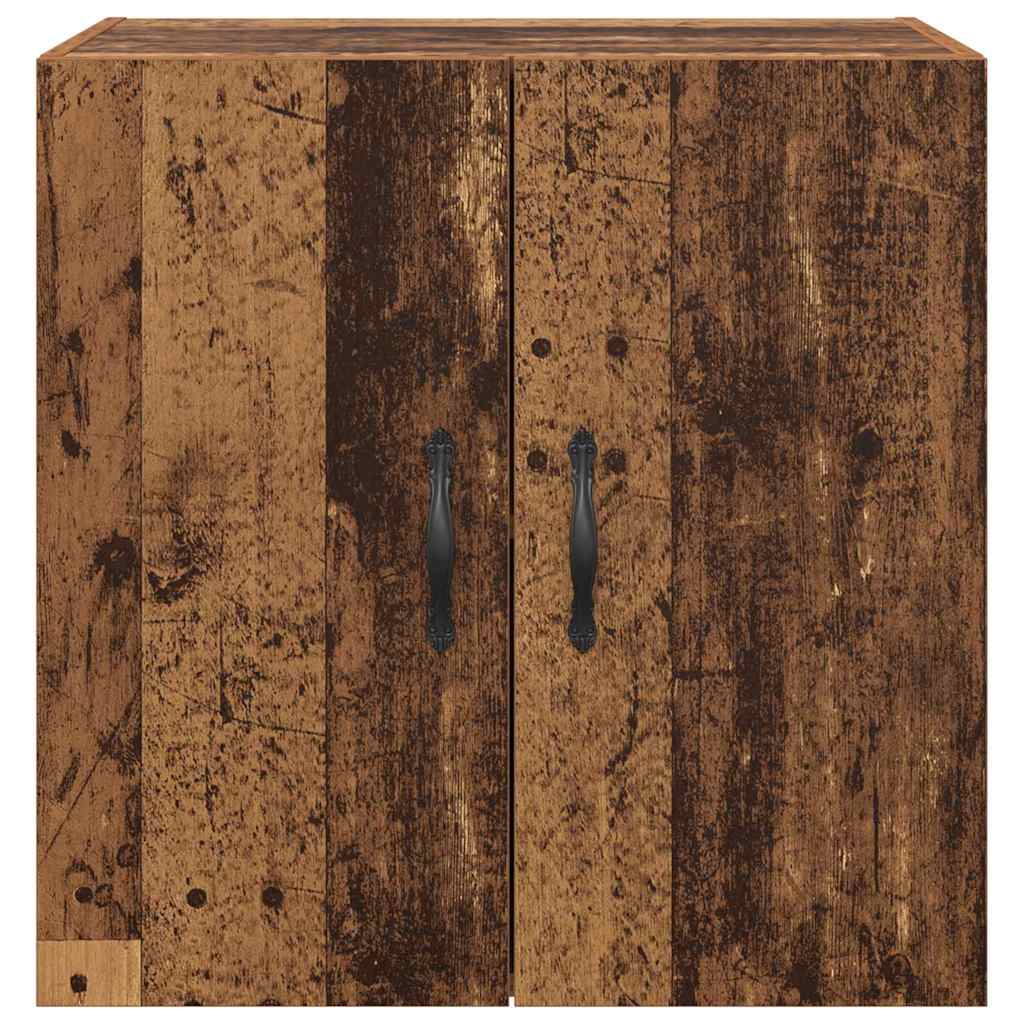 vidaXL Wall-Mounted Cabinet Old Wood 60 x 31 x 60 cm Engineered Wood