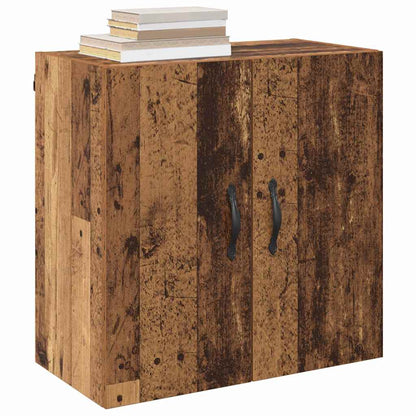 vidaXL Wall-Mounted Cabinet Old Wood 60 x 31 x 60 cm Engineered Wood