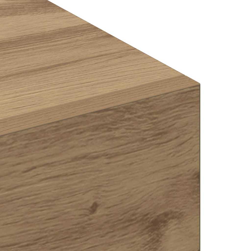 vidaXL Wall-Mounted Cabinet Wall-mounted Artisan Oak 60 x 36.5 x 35 cm
