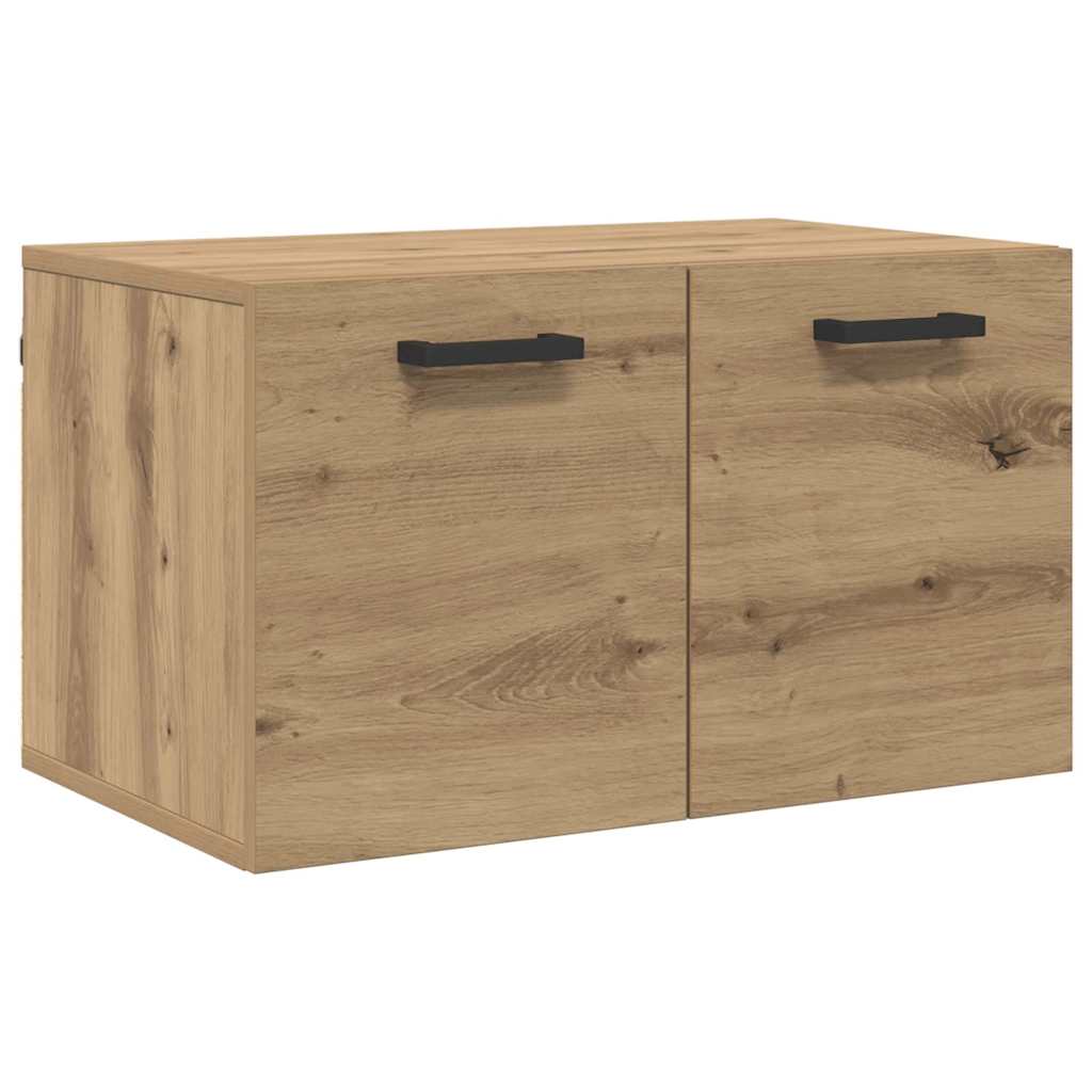 vidaXL Wall-Mounted Cabinet Wall-mounted Artisan Oak 60 x 36.5 x 35 cm