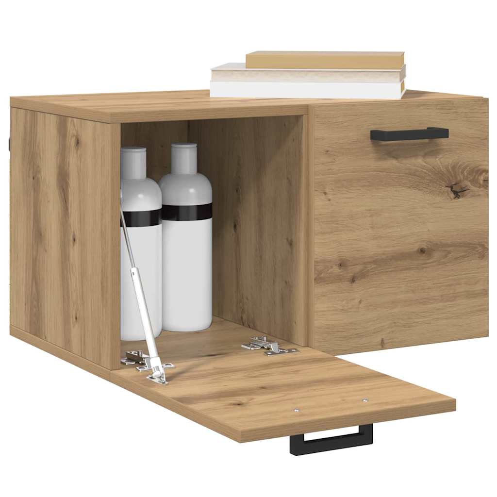 vidaXL Wall-Mounted Cabinet Wall-mounted Artisan Oak 60 x 36.5 x 35 cm