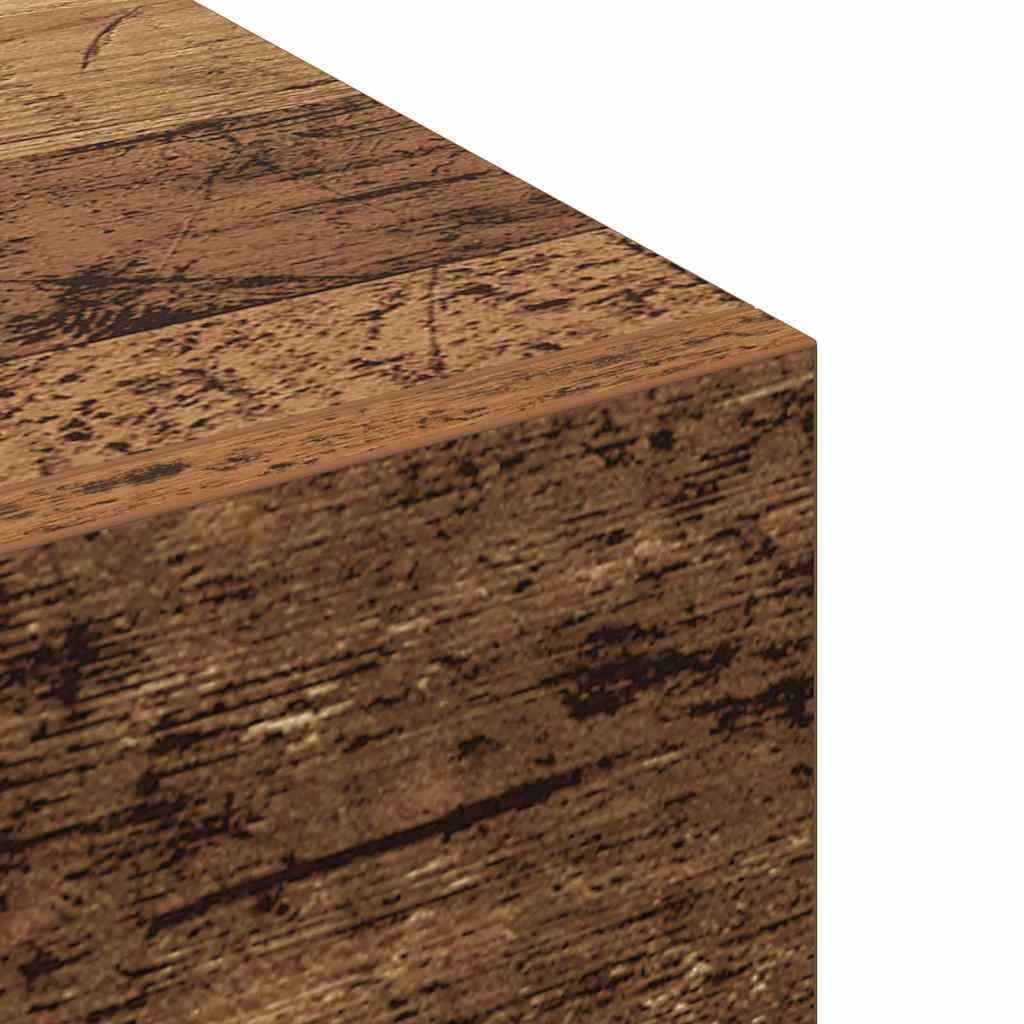 vidaXL Wall Cabinet 80 x 36.5 x 35 cm Engineered Wood Old wood
