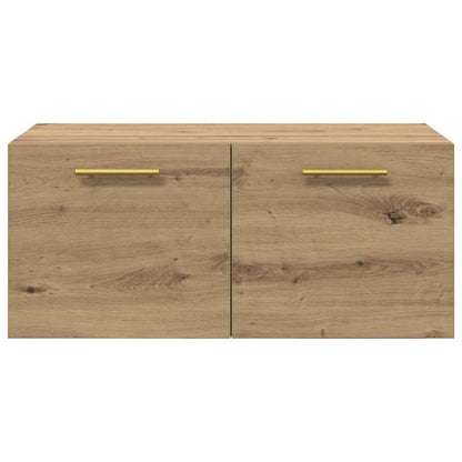 vidaXL Wall Cabinet 80 x 36.5 x 35 cm Engineered wood Artisan oak