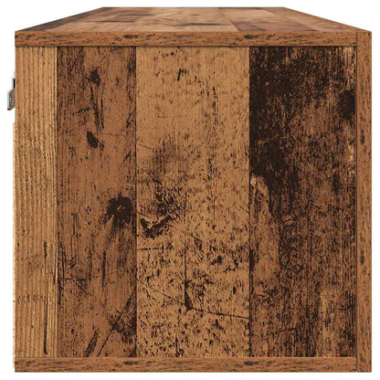vidaXL Wall-Mounted Cabinet Wall-mounted Old Wood 100 x 36.5 x 35 cm