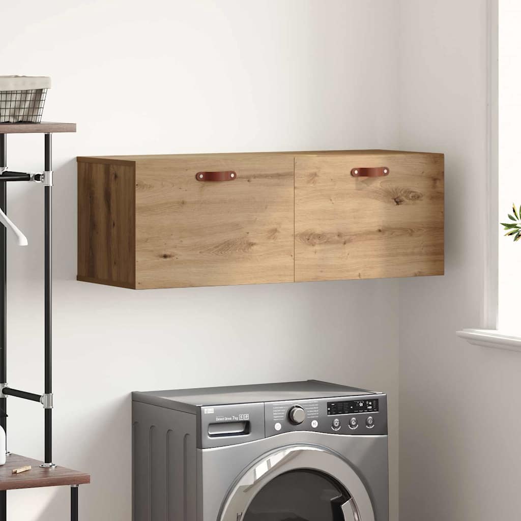 vidaXL Wall-Mounted Cabinet 100 x 36.5 x 35 cm Engineered Wood