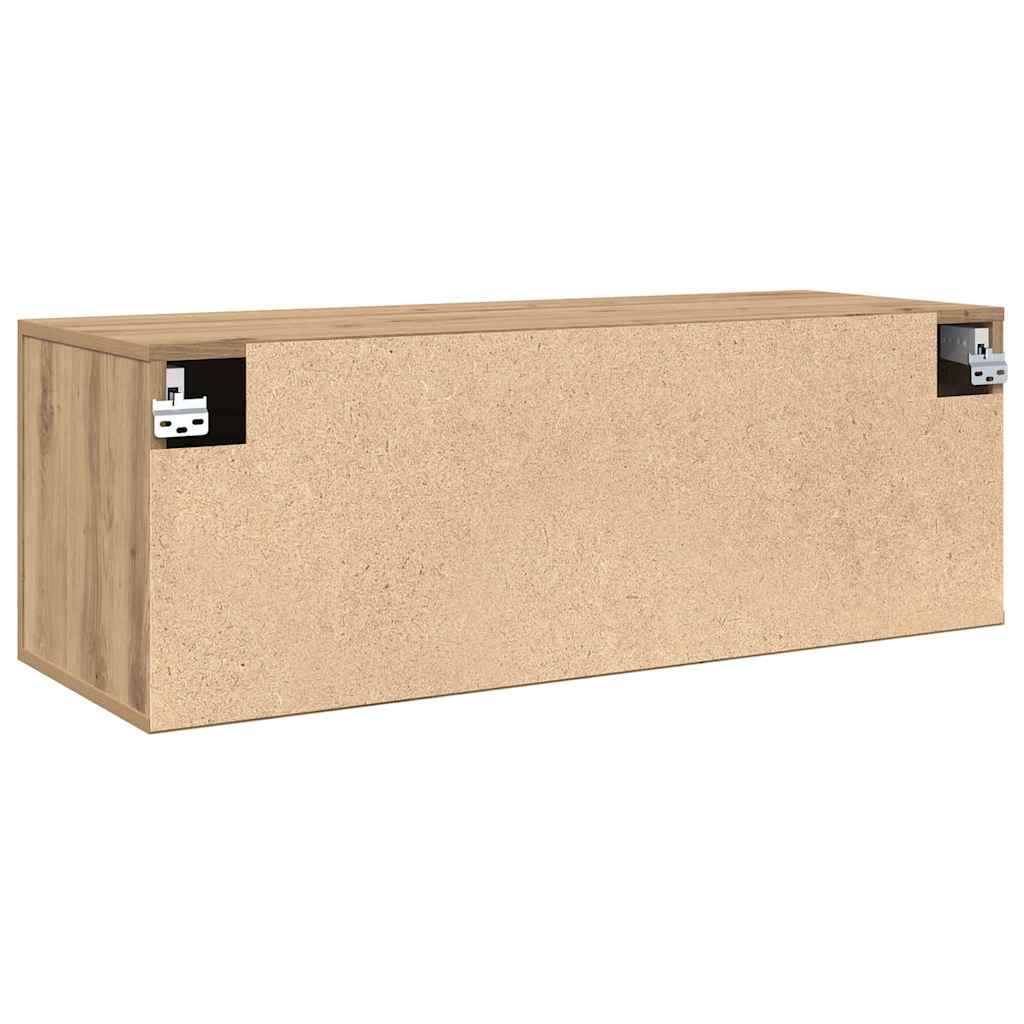 vidaXL Wall-Mounted Cabinet 100 x 36.5 x 35 cm Engineered Wood