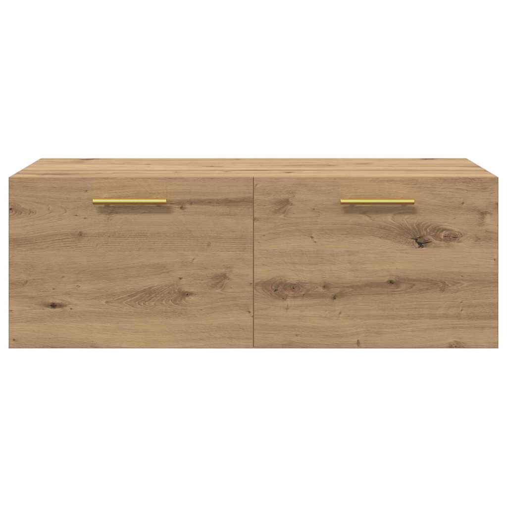 vidaXL Wall Cabinet Artisan oak 100 x 36.5 x 35 cm Engineered wood