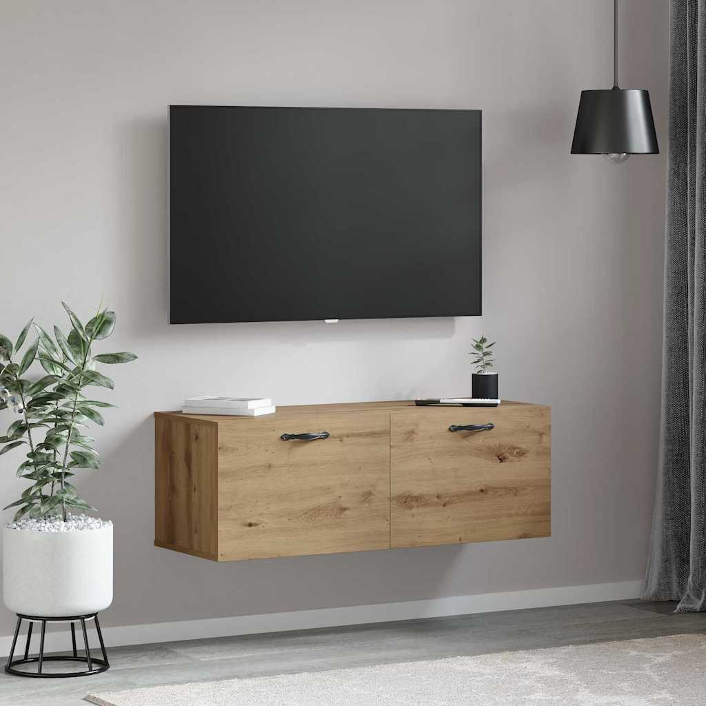 vidaXL Wall-Mounted Cabinet 100 x 36.5 x 35 cm Engineered Wood