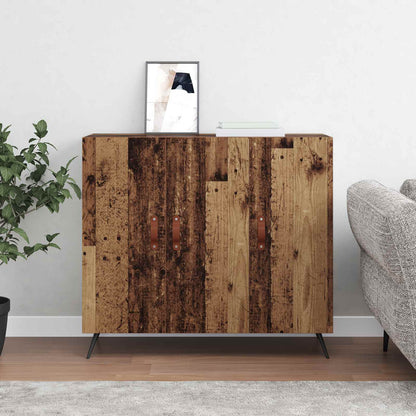 vidaXL Sideboard Old Wood 89.5 x 34 x 80 cm Engineered Wood