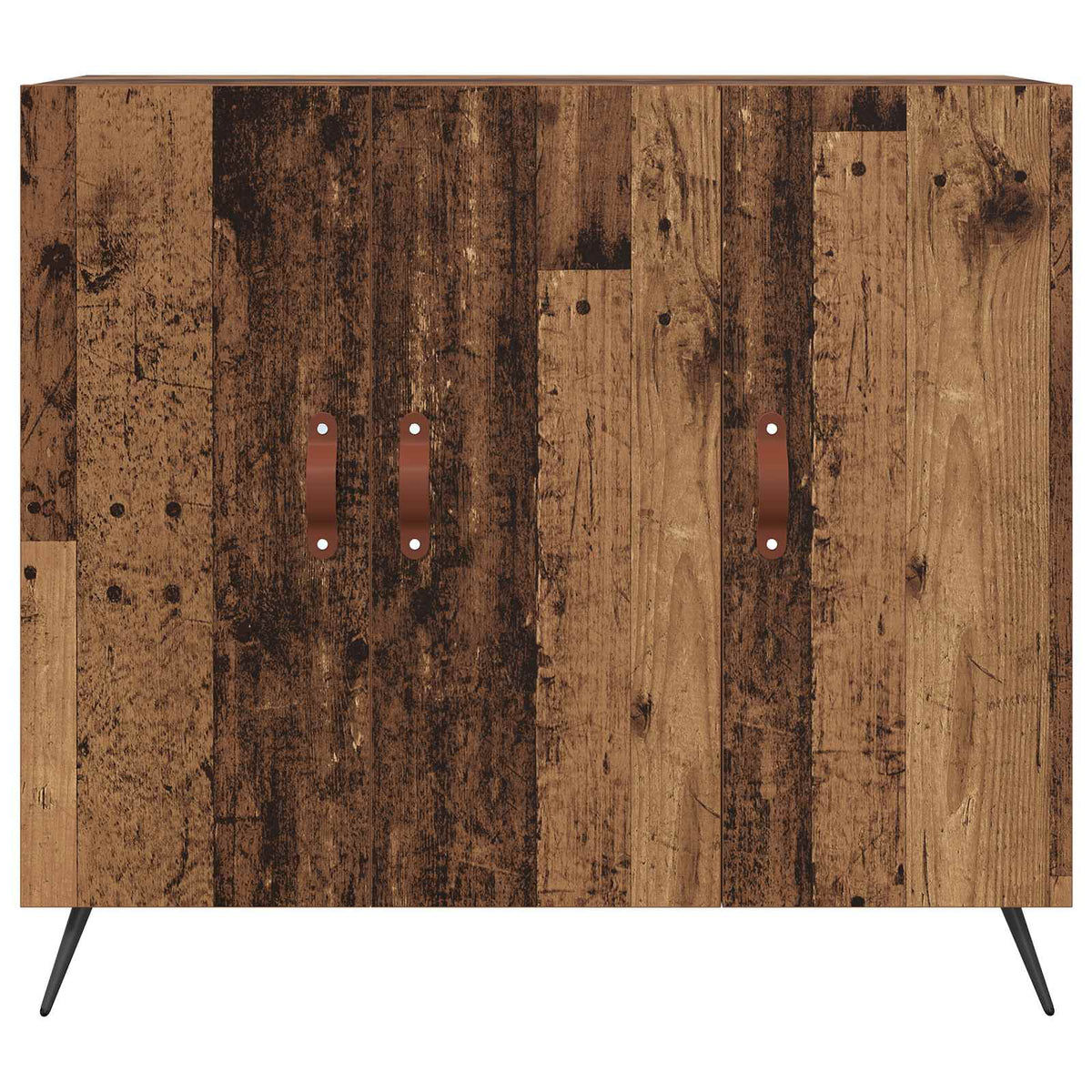 vidaXL Sideboard Old Wood 89.5 x 34 x 80 cm Engineered Wood