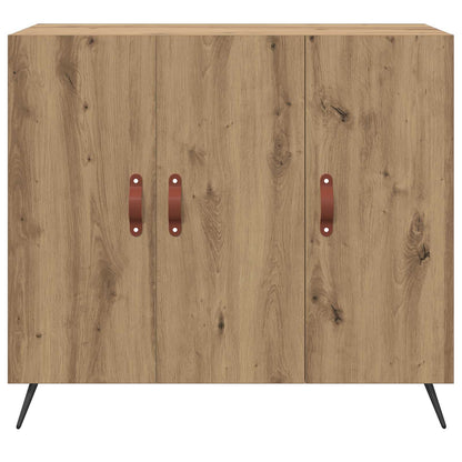 vidaXL Sideboard Artisan Oak 89.5 x 34 x 80 cm Engineered Wood